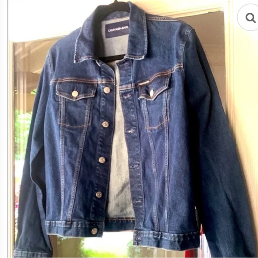 Calvin Klein Jeans Dark Blue Denim Jacket